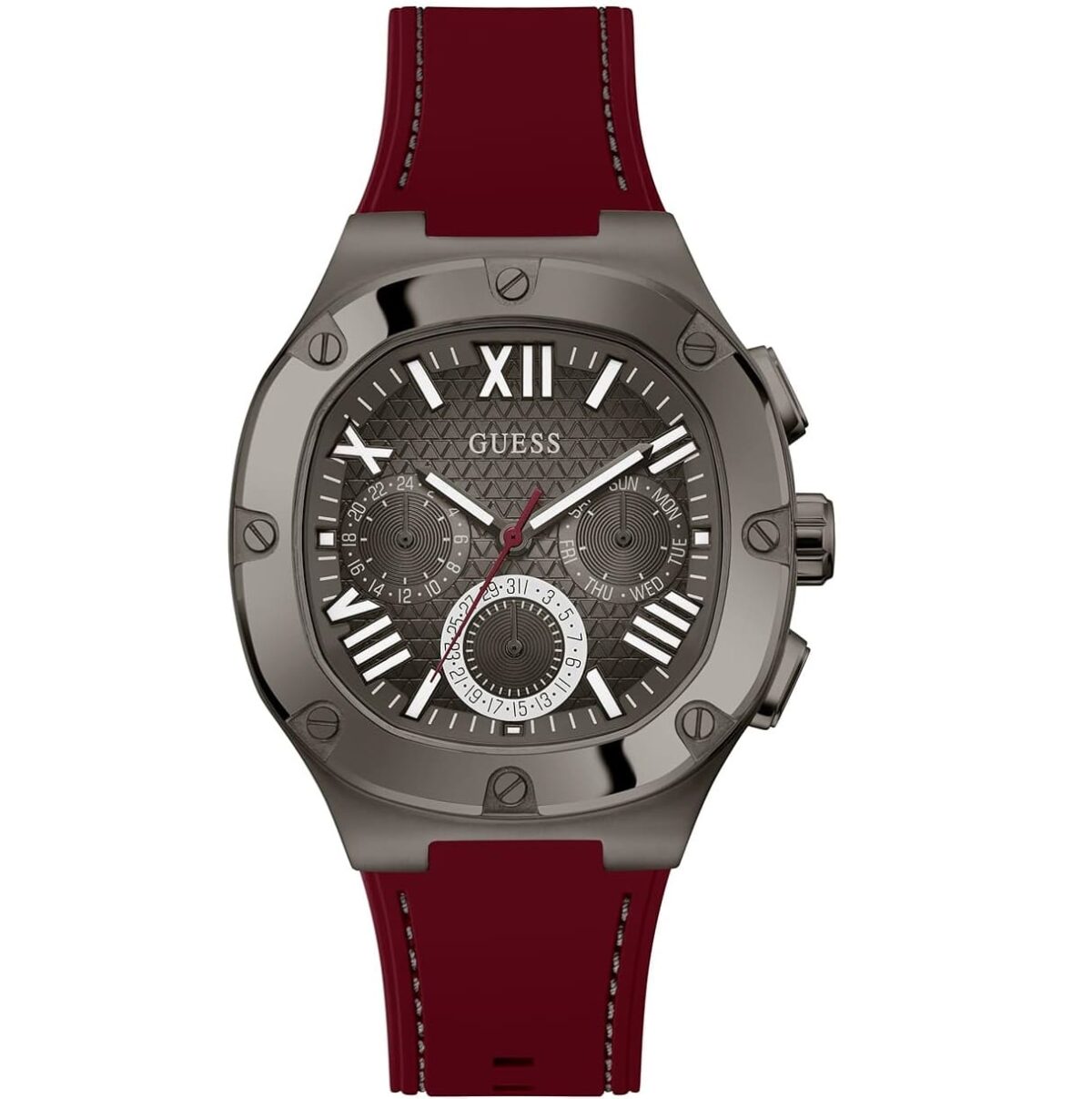 GW0571G4-original-guess-watch-red-rubber-strap-gray-dial-men-egypt