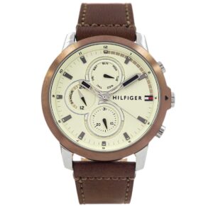 1792053-Jameson-tommy-hilfiger-original-watch-rose-gold-dial-brown-leather-strap-egypt
