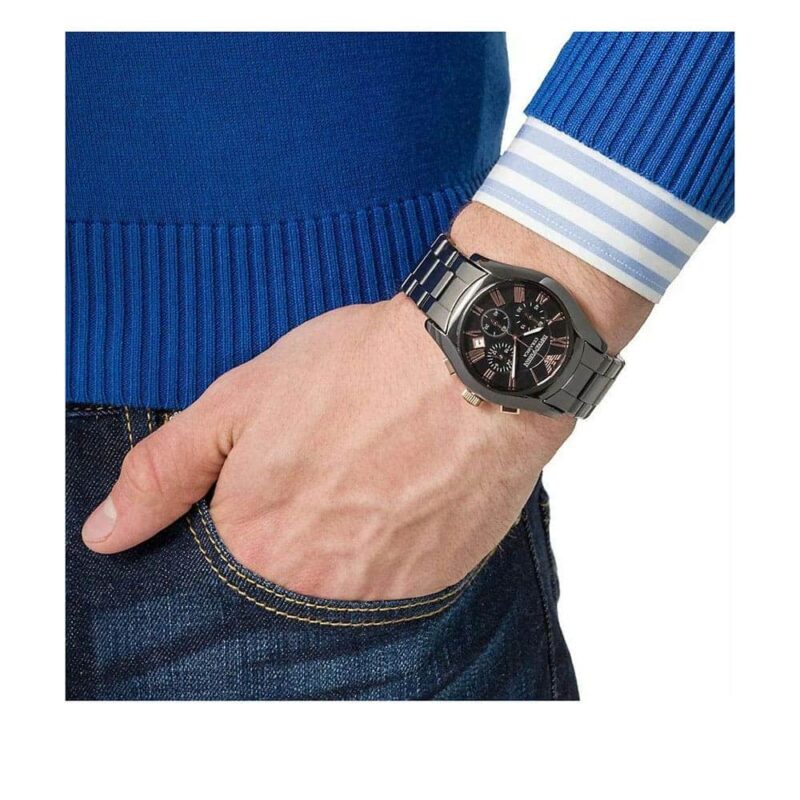Emporio Armani Men Watch Valente Large AR1410 - Image 11