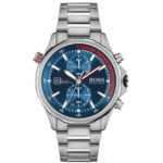 1513823-original-hugo-boss-watch-metal-silver-strap-blue-dial-globetrot-egypt