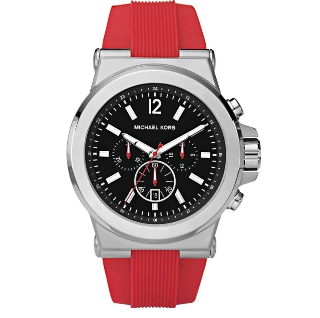 mk8169-original-michael-kors-watch-red-rubber-strap-color-for-men-in-egypt-black-dial