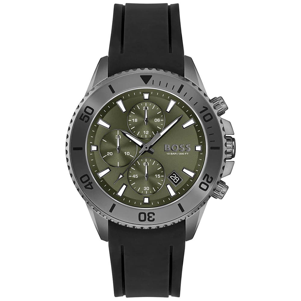 original-1513967-hugo-boss-watch-rubber-black-strap-green-dial-men-egypt