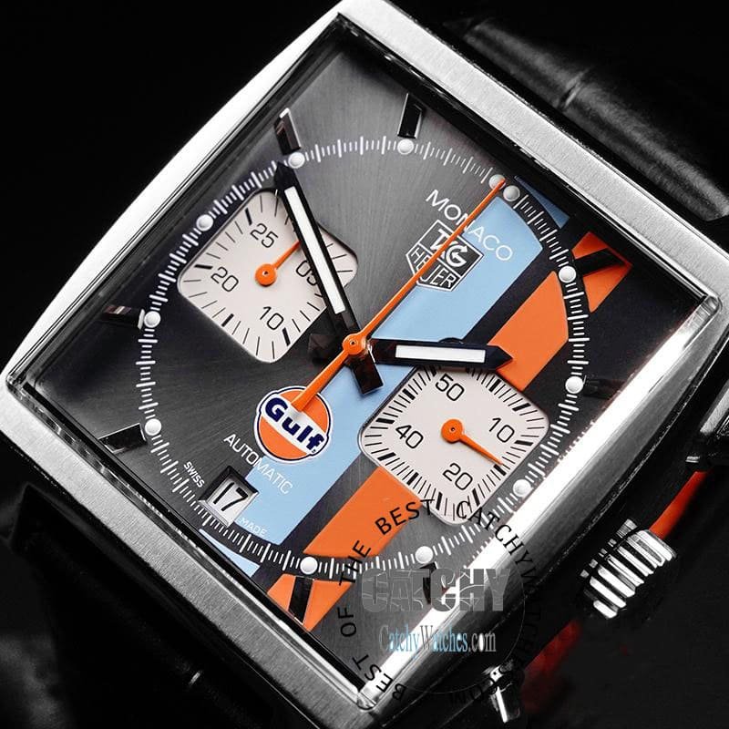 Tag Heuer Automatic Men Watch Monaco Gulf - Image 3