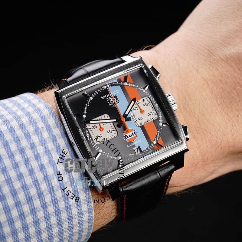 Tag Heuer Automatic Men Watch Monaco Gulf - Image 9