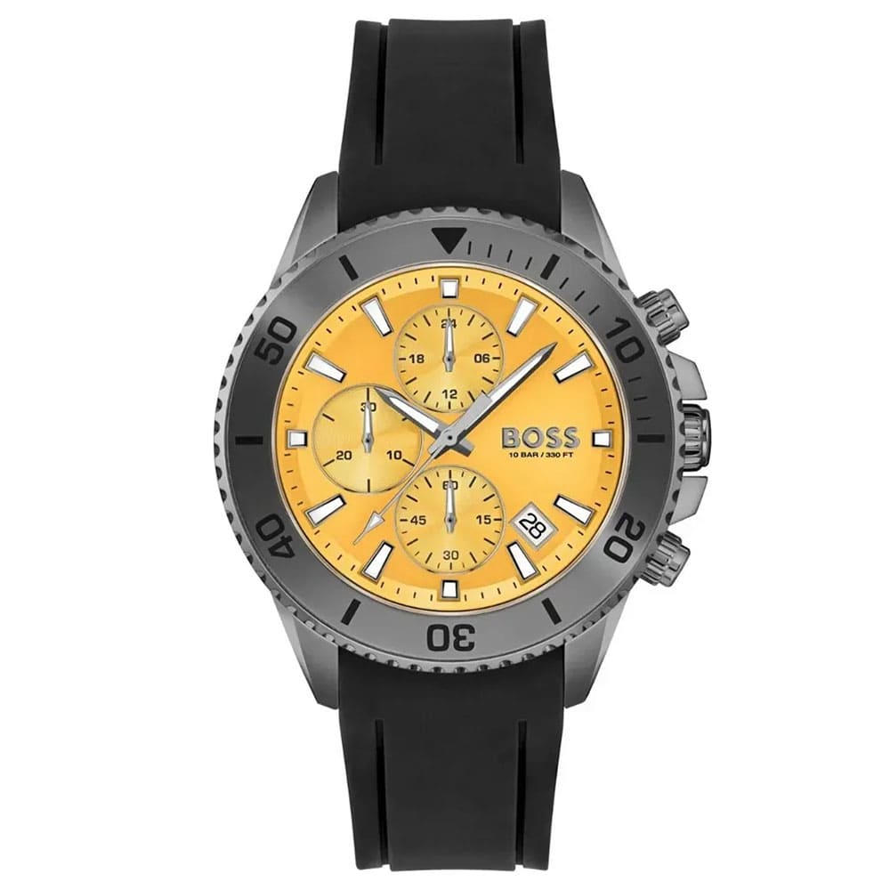 1513968-original-hugo-boss-watch-yellow-dial-black-rubber-strap-for-men-egypt