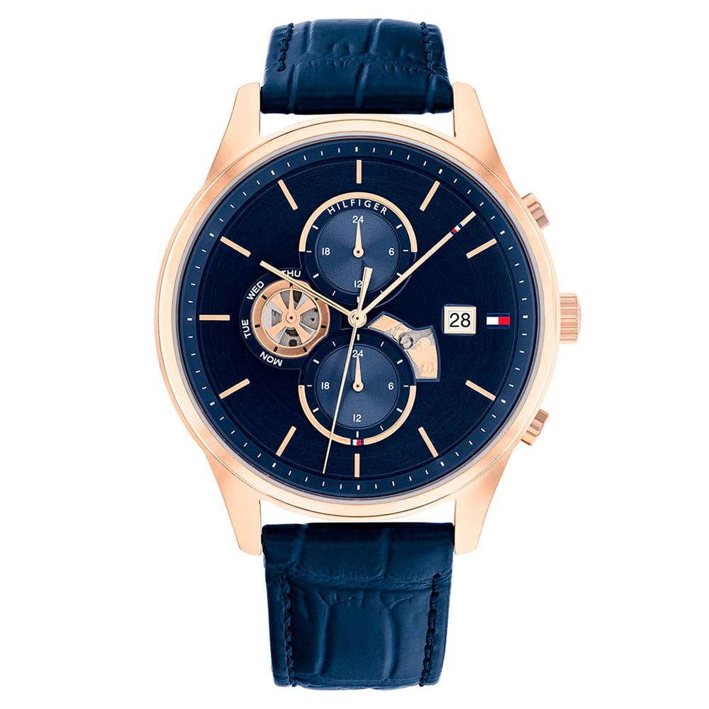 1710503-original-tommy-hilfiger-watch-blue-dial-blue-leather0strap-men-egypt