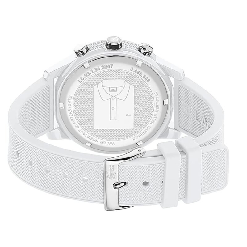 Original Lacoste White Men's Watch 2010974 | Catchy Watches
