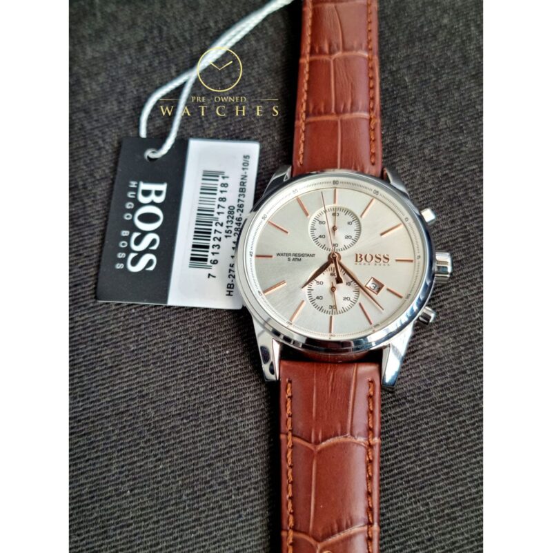 Original Hugo Boss Men's Watch Jet 1513280 - Image 11