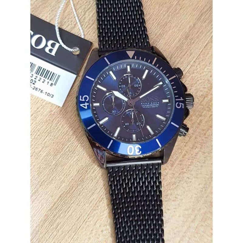 Original Hugo Boss Men Watch Ocean Edition 1513702 - Image 12