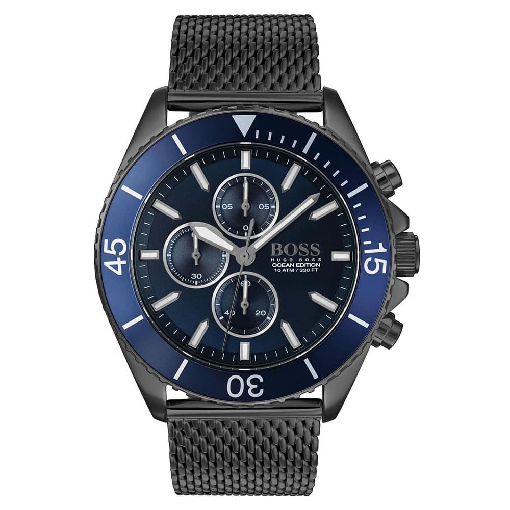 original-1513702-hugo-boss-watch-metal-gray-colot-blue-dial-chronograph-for-men-egypt