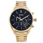 original-hugo-boss-champion-1513848-watch-men-gold-metal-strap-black-dial-egypt