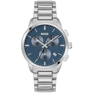 1513927-original-hugo-boss-men-watch-blue-dial-silver-metal-strap-egypt