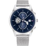 1710504-original-tommy-hilfiger-watch-men-blue-dial-mesh-metal-silver-strap-egypt