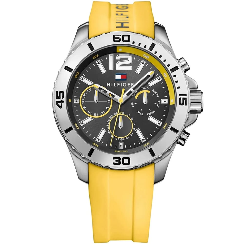1791144-original-tommy-hilfiger-watch-men-grey-dial-rubber-yellow-strap