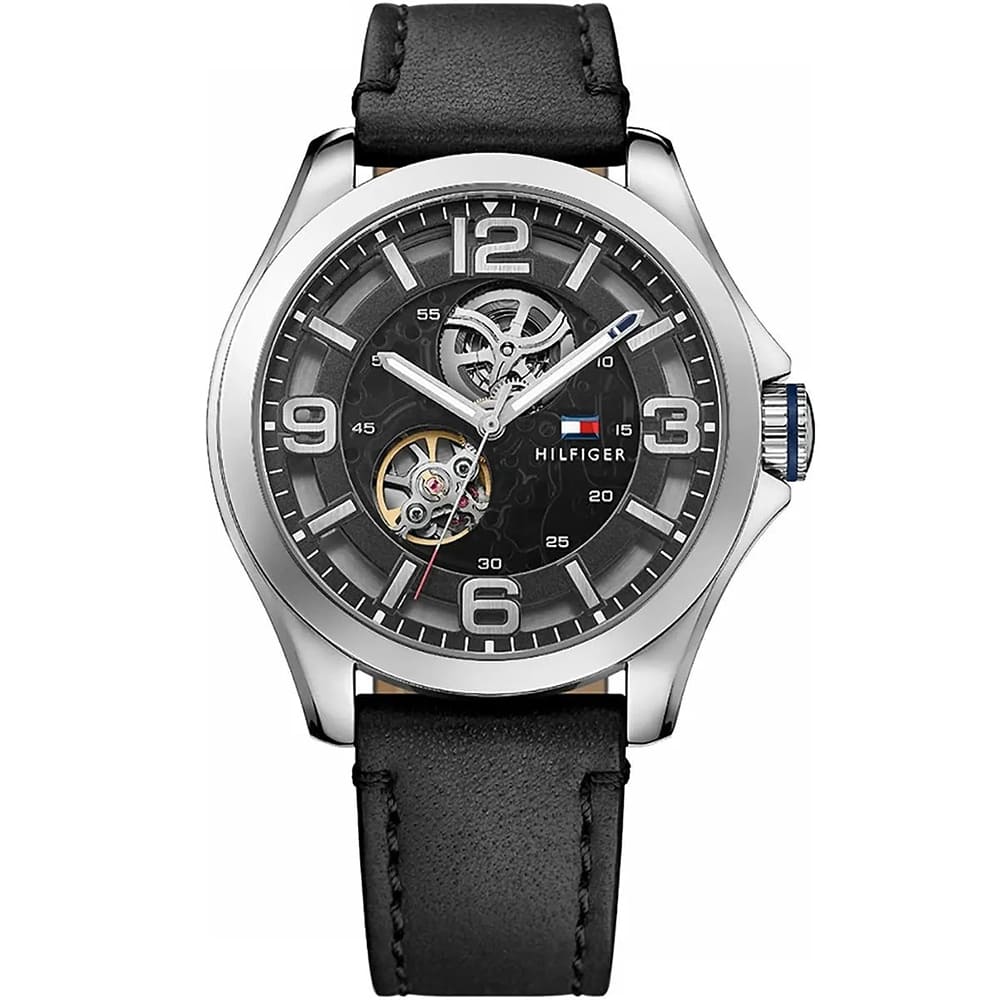 1791279-original-tommy-hilfiger-watch-men-black-dial-leather-strap-automatic-bruce-egypt
