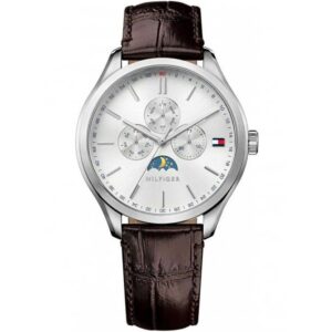 1791304-original-tommy-hilfiger-watch-men-brown-leather-strap-silver-dial-egypt
