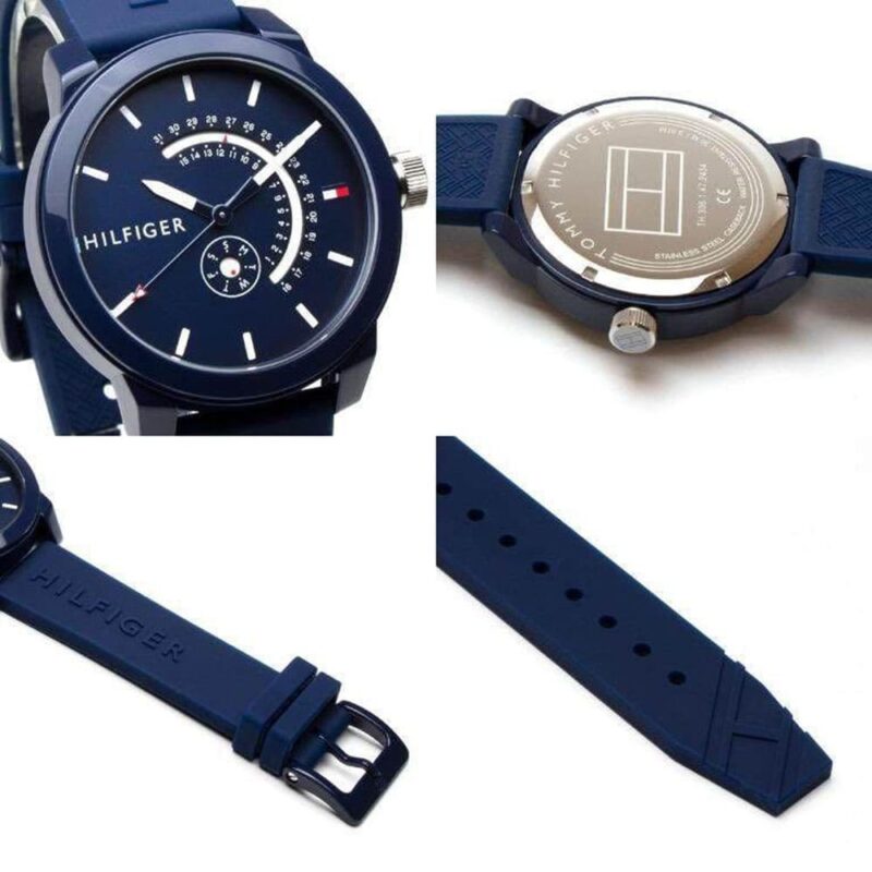 Original Tommy Hilfiger Men Watch Denim 1791482 - Image 11