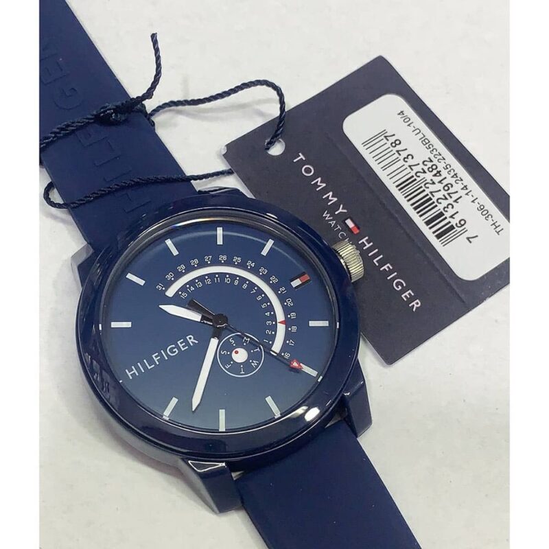 Original Tommy Hilfiger Men Watch Denim 1791482 - Image 14