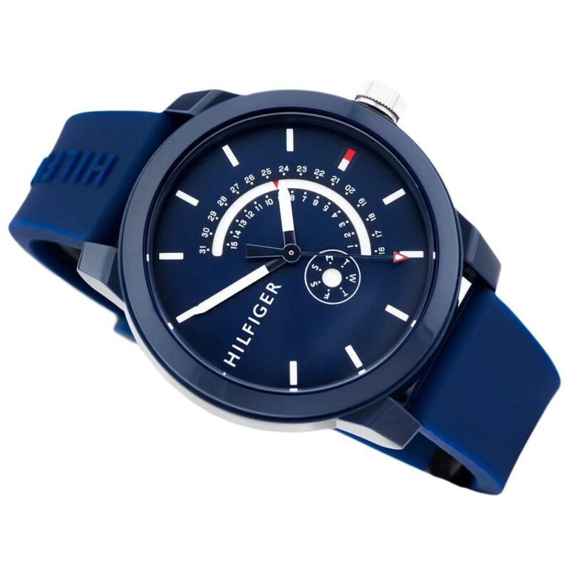 Original Tommy Hilfiger Men Watch Denim 1791482 - Image 2