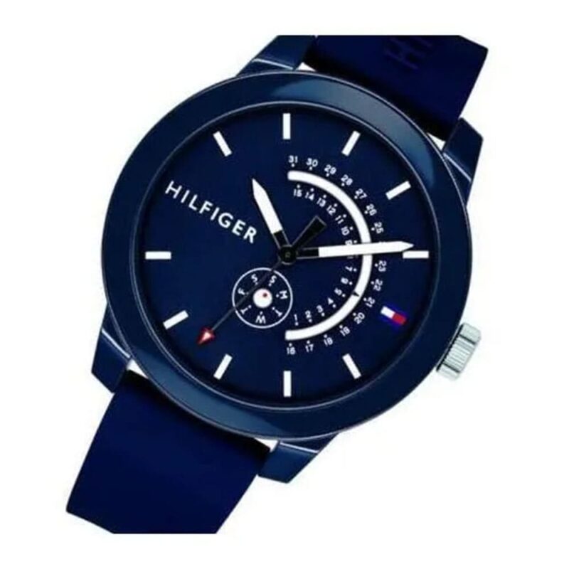 Original Tommy Hilfiger Men Watch Denim 1791482 - Image 4