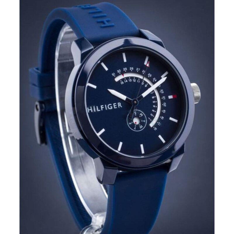 Original Tommy Hilfiger Men Watch Denim 1791482 - Image 5