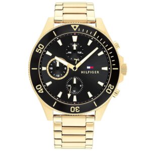 1791919-original-tommy-hilfiger-men-watch-black-dial-gold-metal-strap-egypt