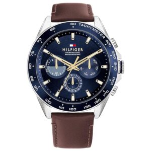 1791965-original-tommy-hilfiger-men-watch-blue-dial-brpwn-leather-strap-egypt