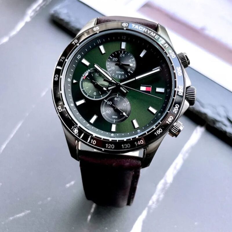 Original Tommy Hilfiger Men Watch Miles 1792017 - Image 8