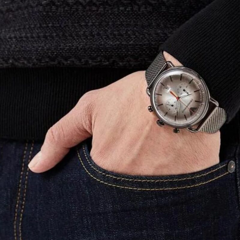 Emporio Armani Men Watch Aviator AR11169 - Image 11