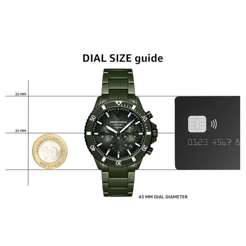 Emporio Armani Men Watch Diver AR70011 - Image 10