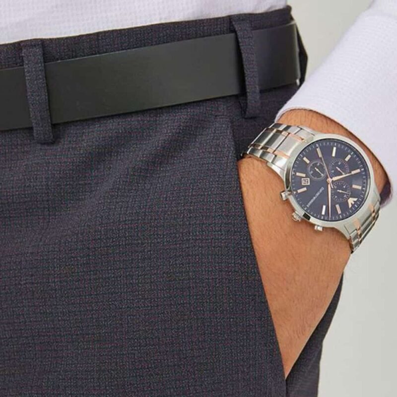Emporio Armani Men Watch Renato Boxed AR80025 - Image 10