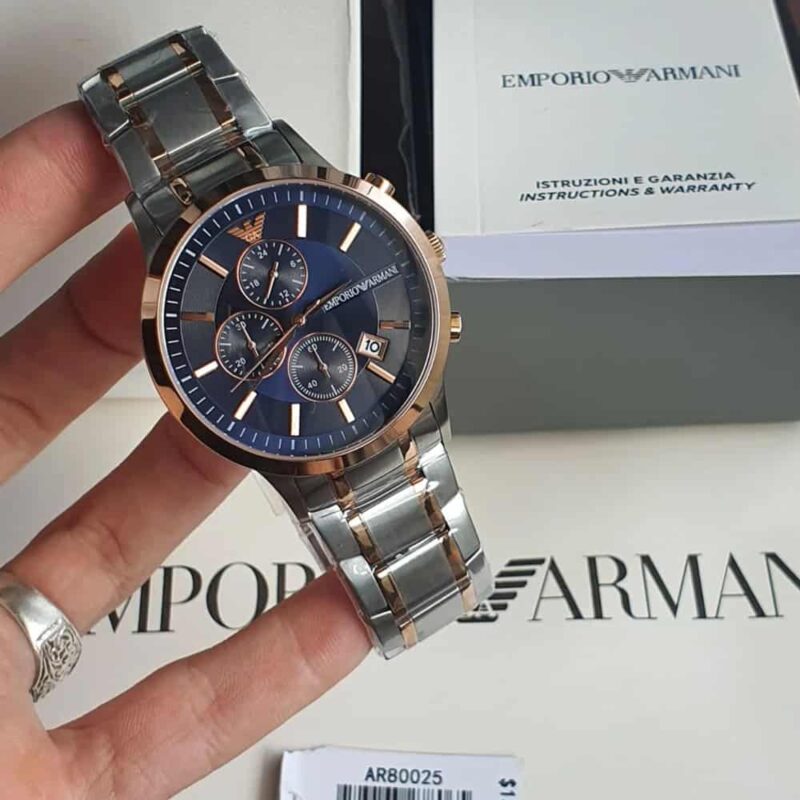 Emporio Armani Men Watch Renato Boxed AR80025 - Image 12