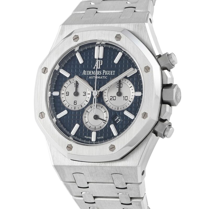Audemar Piguet Watch Royal Oak Blue For Men - Image 3