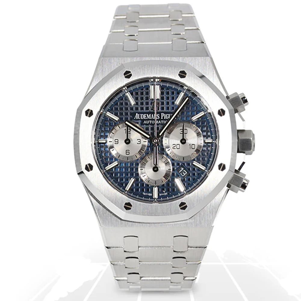 audemars-piguet-men-watch-royal-oak-silver-metal-strap-blue-dial-egypt