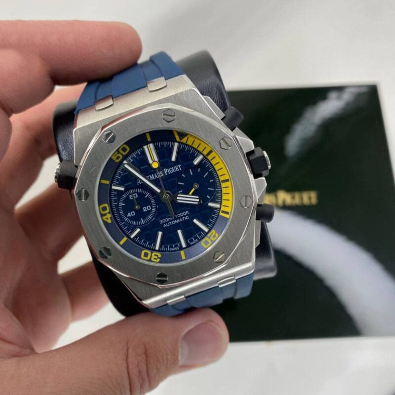 Audemars Piguet Royal Oak Blue Watch For Men - Image 2