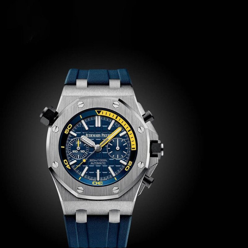 Audemars Piguet Royal Oak Blue Watch For Men - Image 3