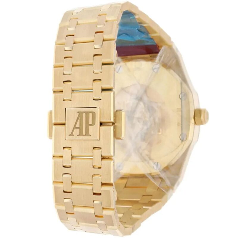 Audemars Piguet Royal Oak Womens Watch Blue Gold - Image 5