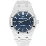 audemars-piguet-royal-oak-watch-for-women-blue-dial-silver-metal-strap-egypt