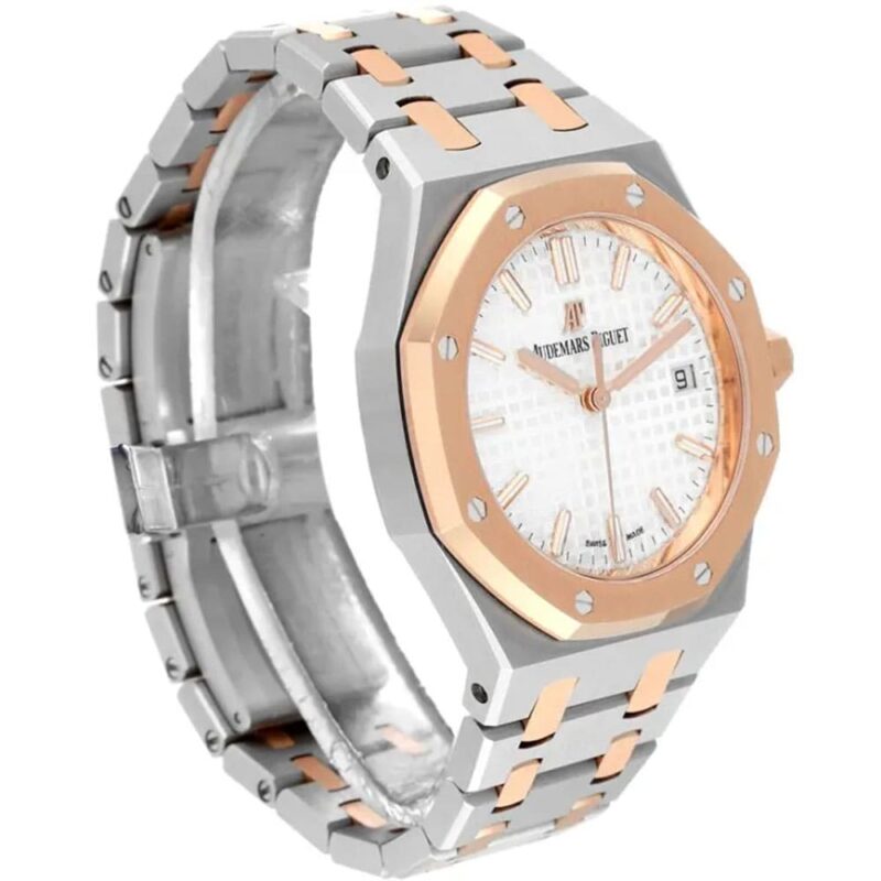 Audemars Piguet Royal Oak Womens Watch Half Rose Gold - Image 3