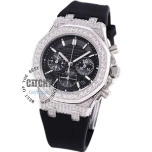 audemars-piguet-women-watch-full-black-color-dial-rubber-strap-egypt