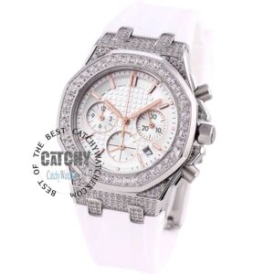 audemars-piguet-women-watch-full-whiye-color-dial-rubber-strap-egypt