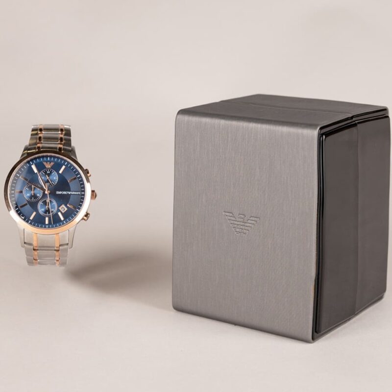 Emporio Armani Men Watch Renato Boxed AR80025 - Image 14