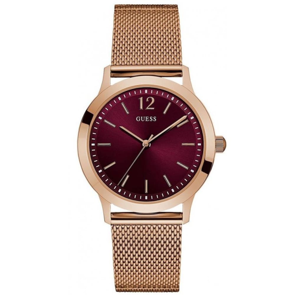 guess-exchange-w0921g5-unisex-watch-pink-doal-rose-gold-mesh-strap-egypt