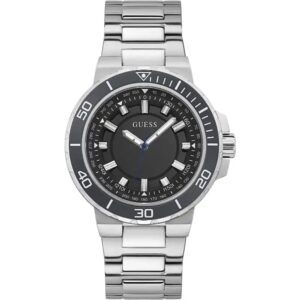 gw0426g1-original-guess-men-watch-black-dial-silver-metal-strap-egypt
