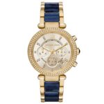 micheal-kors-mk6238-original-women-watch-gold-blue-strap-egypt