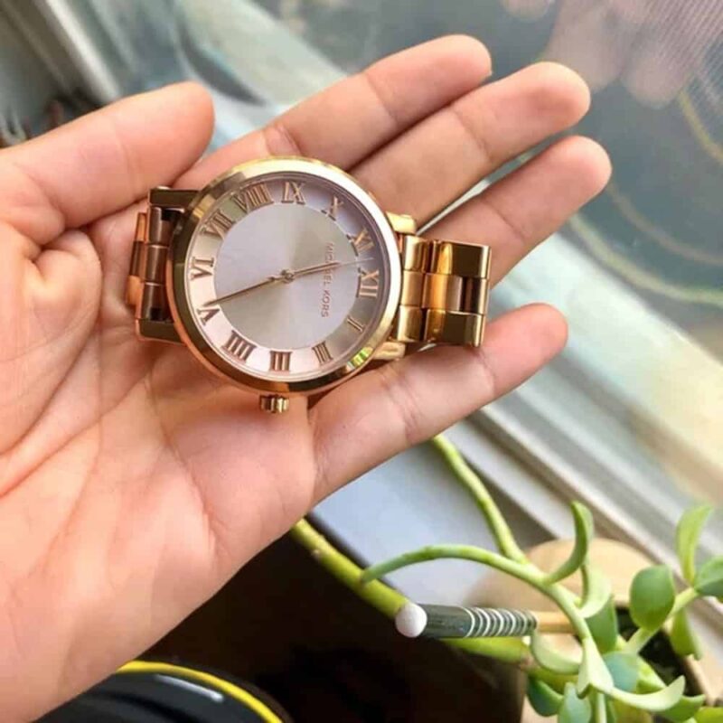 Michael Kors Women Watch Norie Gold MK3586 - Image 10