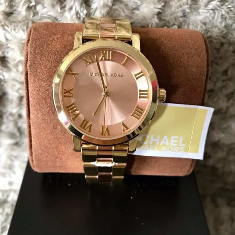 Michael Kors Women Watch Norie Gold MK3586 - Image 11