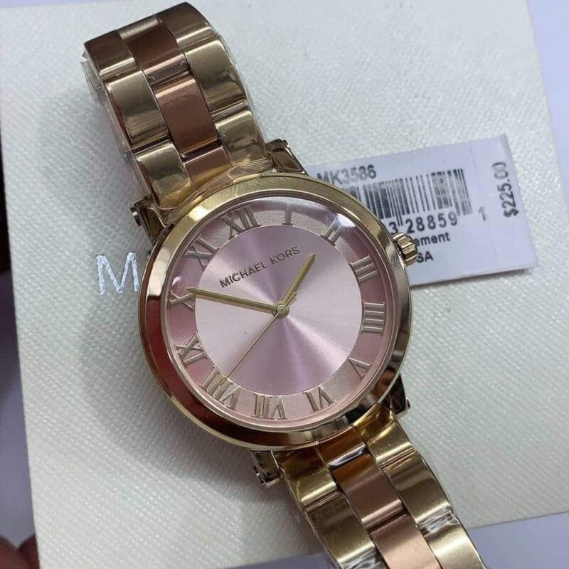Michael Kors Women Watch Norie Gold MK3586 - Image 12