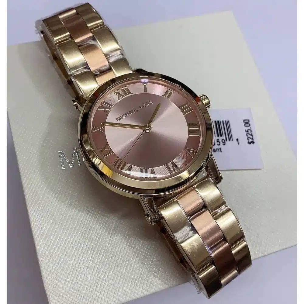 Michael Kors Women Watch Norie Gold MK3586 | Catchy Watches display picture 2