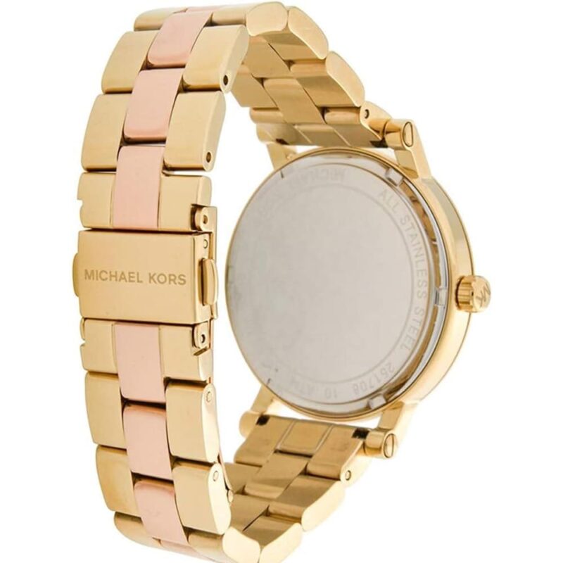 Michael Kors Women Watch Norie Gold MK3586 - Image 6